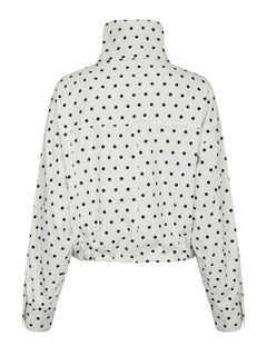 Callisa Dot Jacket - White