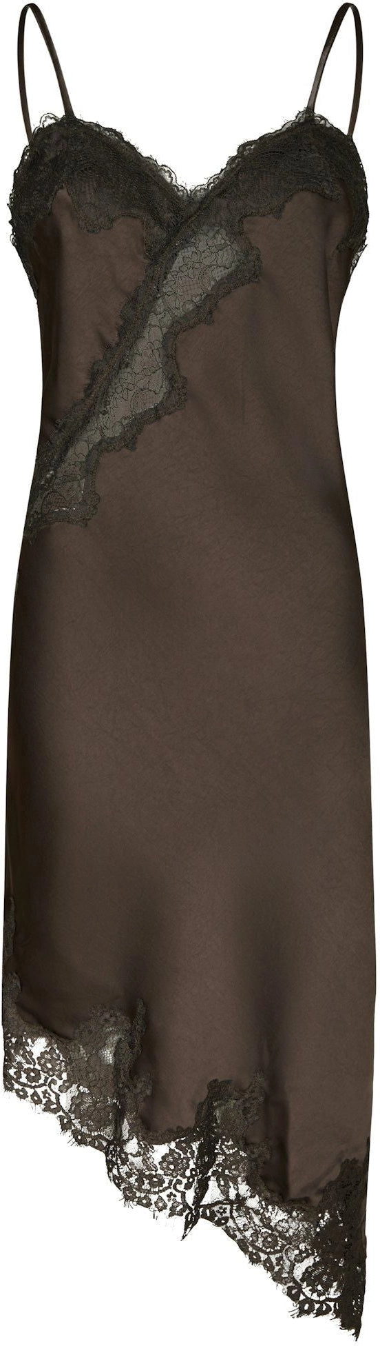 Sorelle Lace Dress - Dark Brown
