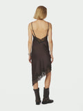 Sorelle Lace Dress - Mörkbrun