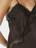 Sorelle Lace Dress - Mörkbrun