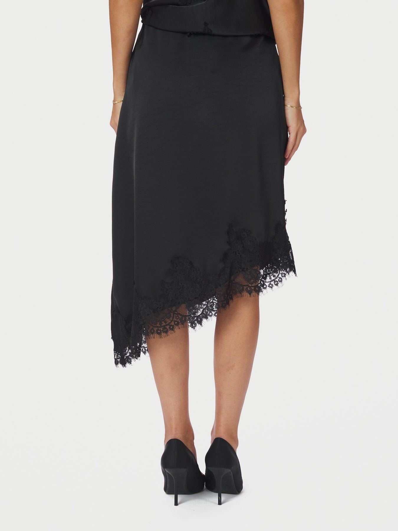 Fiora Lace Skirt - Black