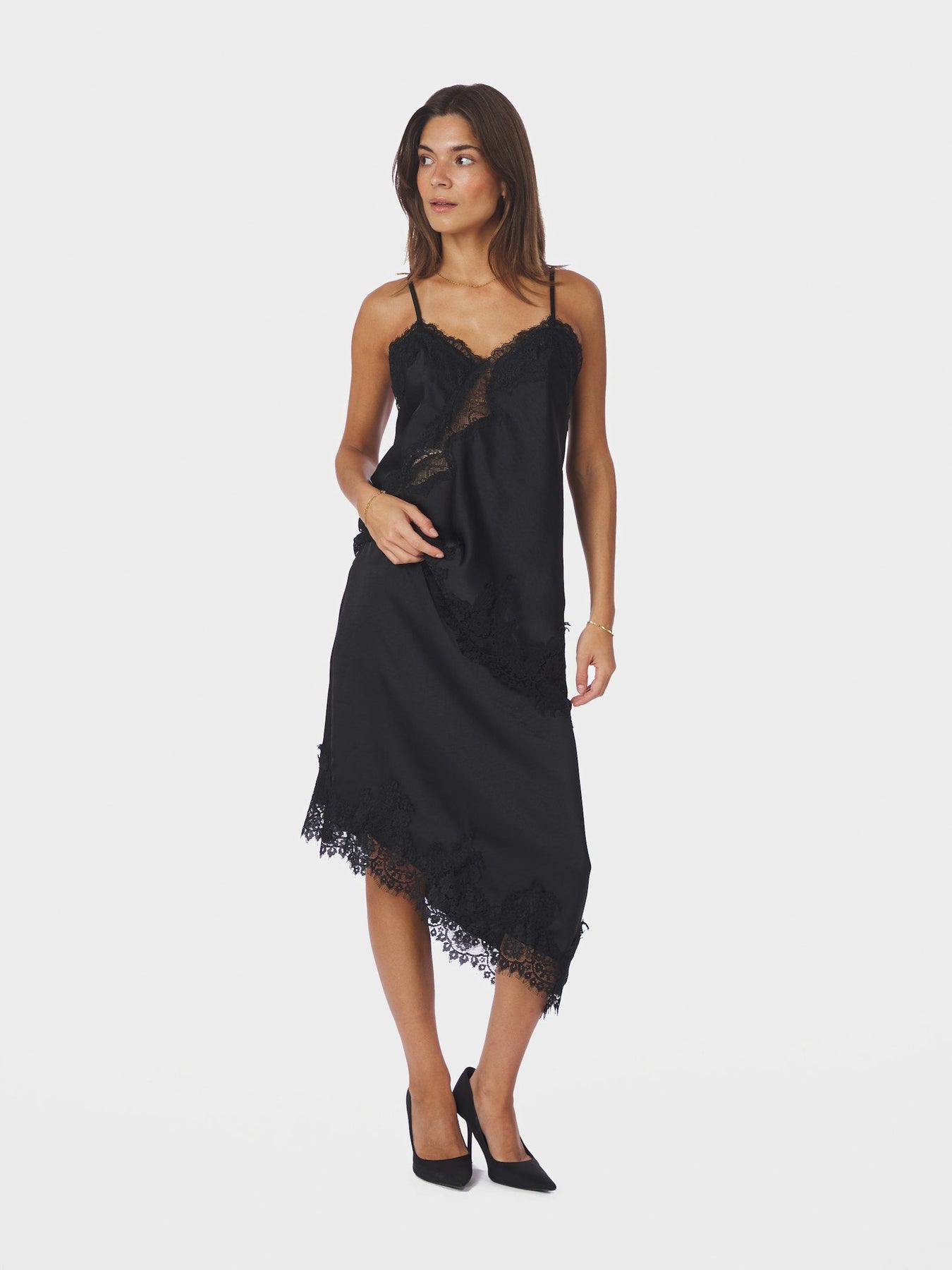 Fiora Lace Skirt - Black