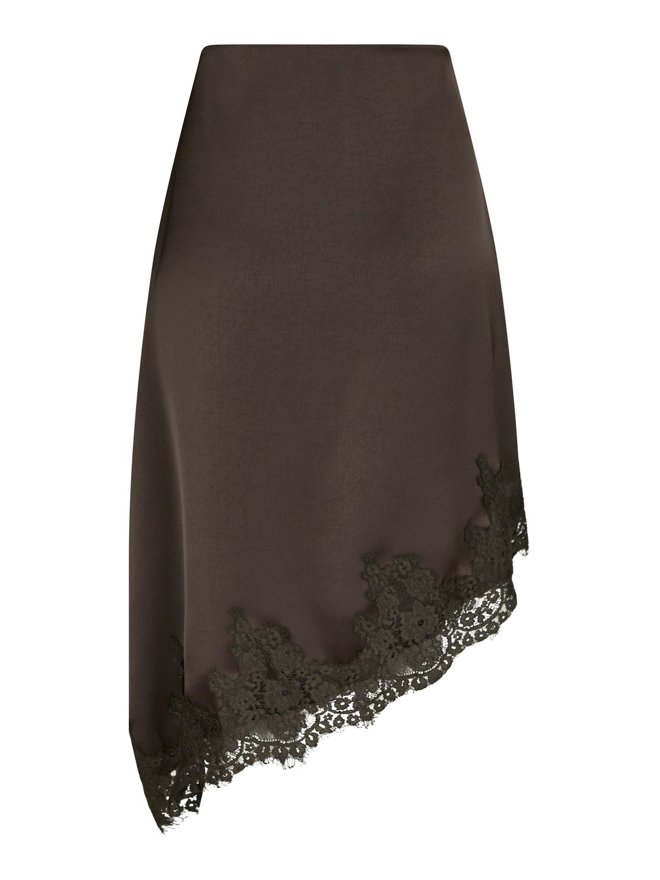 Fiora Lace Skirt - Dark Brown