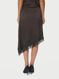 Fiora Lace Skirt - Dark Brown