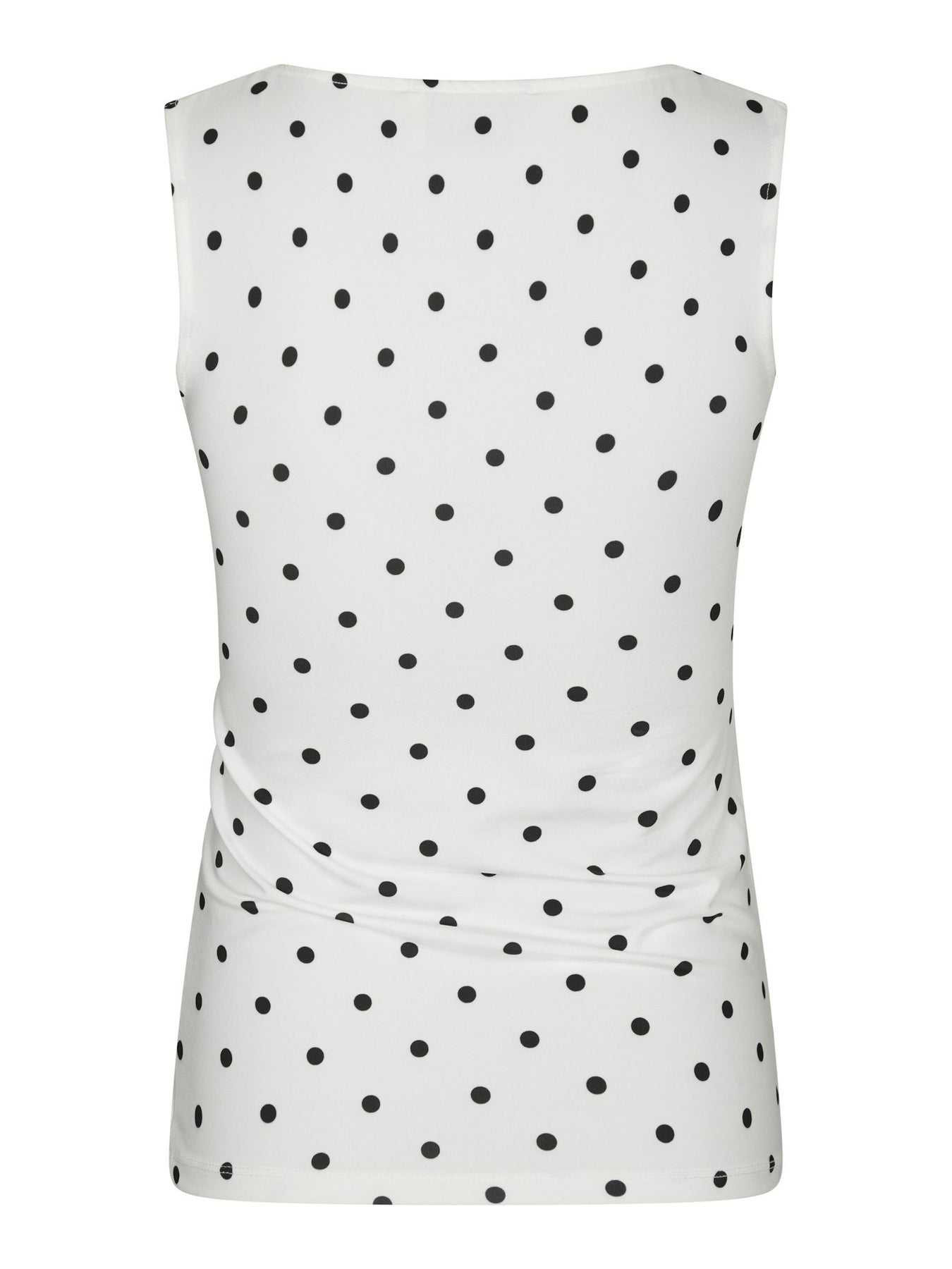 Ditty Jersey Dot Top - Vit