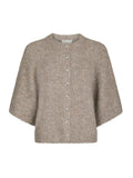 Amaya Fluffy Knit Kofta - Beige Melange