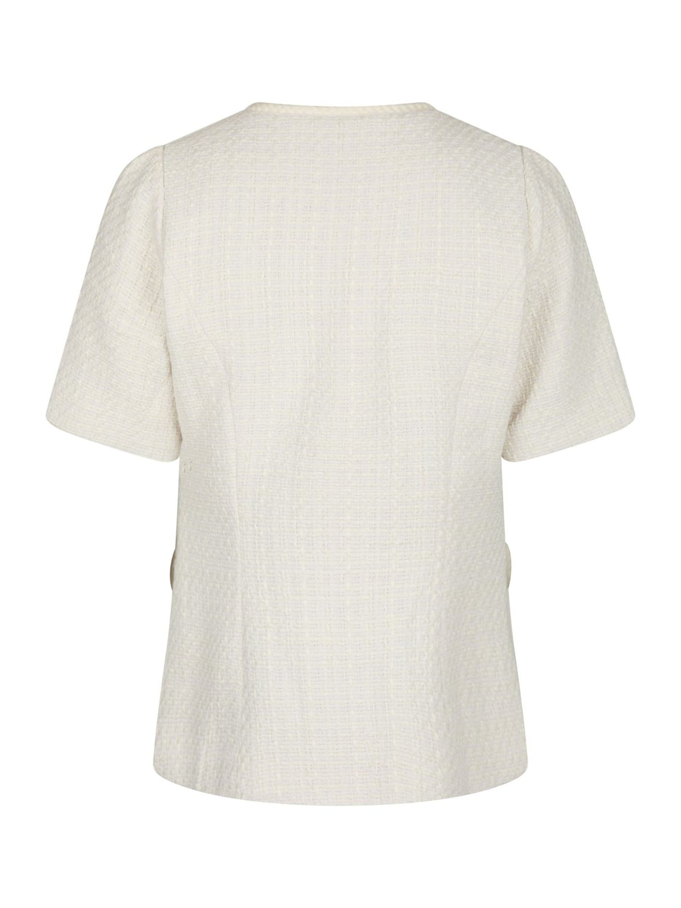 Faina Boucle Blus - Off White