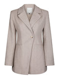 Bowie Herringbone S Blazer - Sand