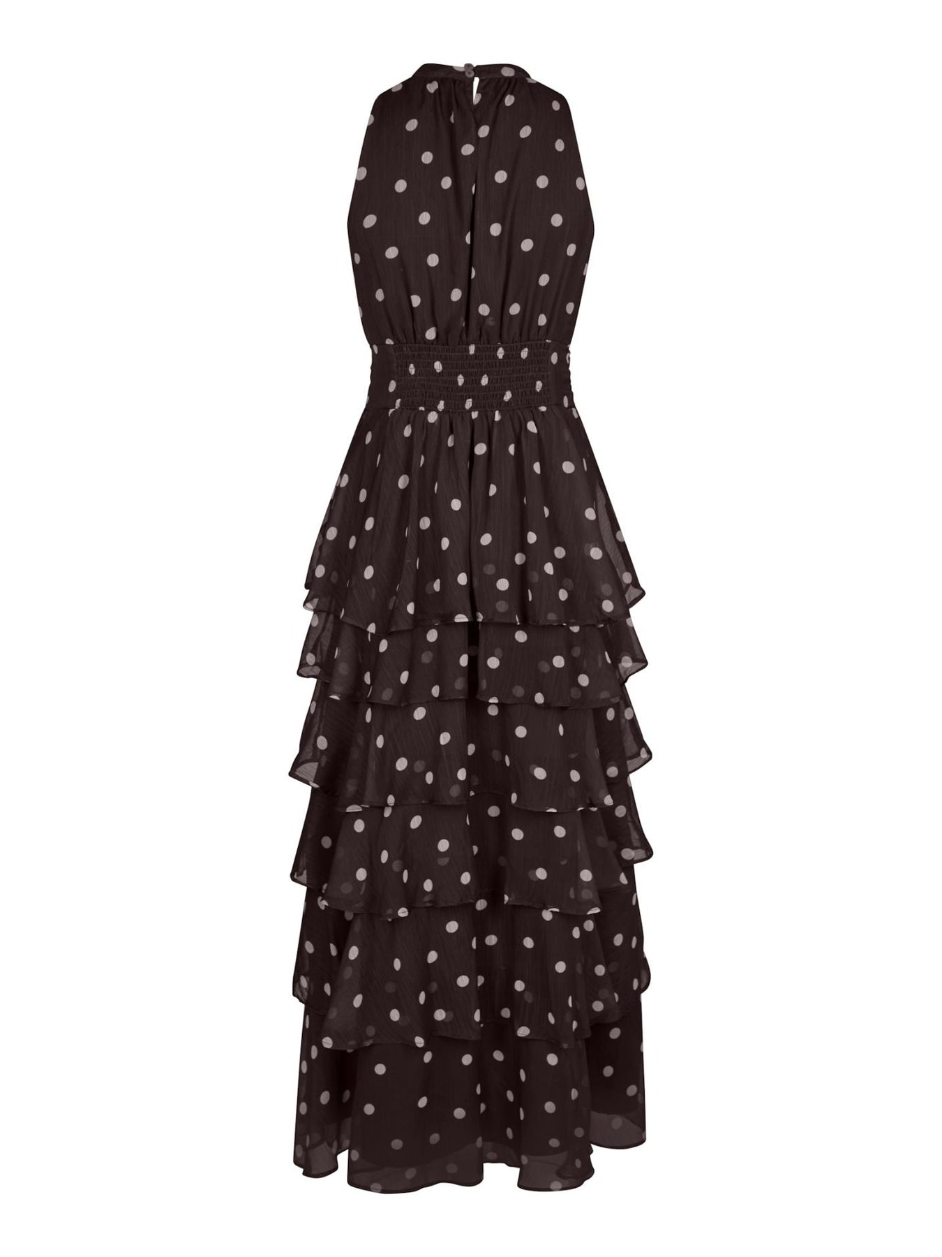 Marli Big Dot Dress - Brun