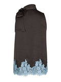 Lorenz Lace Top - Dark Brown