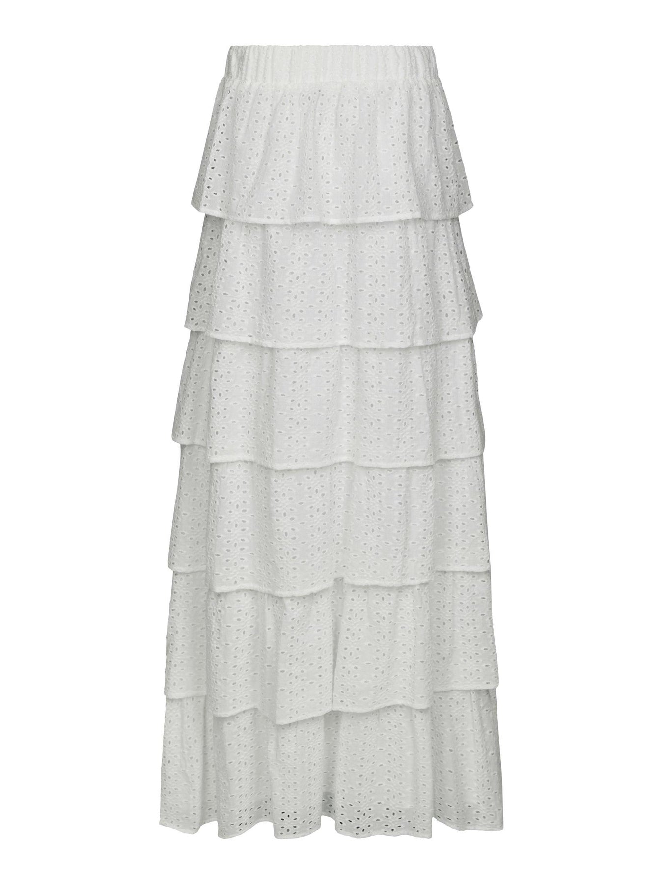 Morris Emb Kjol - Off White