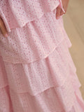 Morris Emb Skirt - Light Pink
