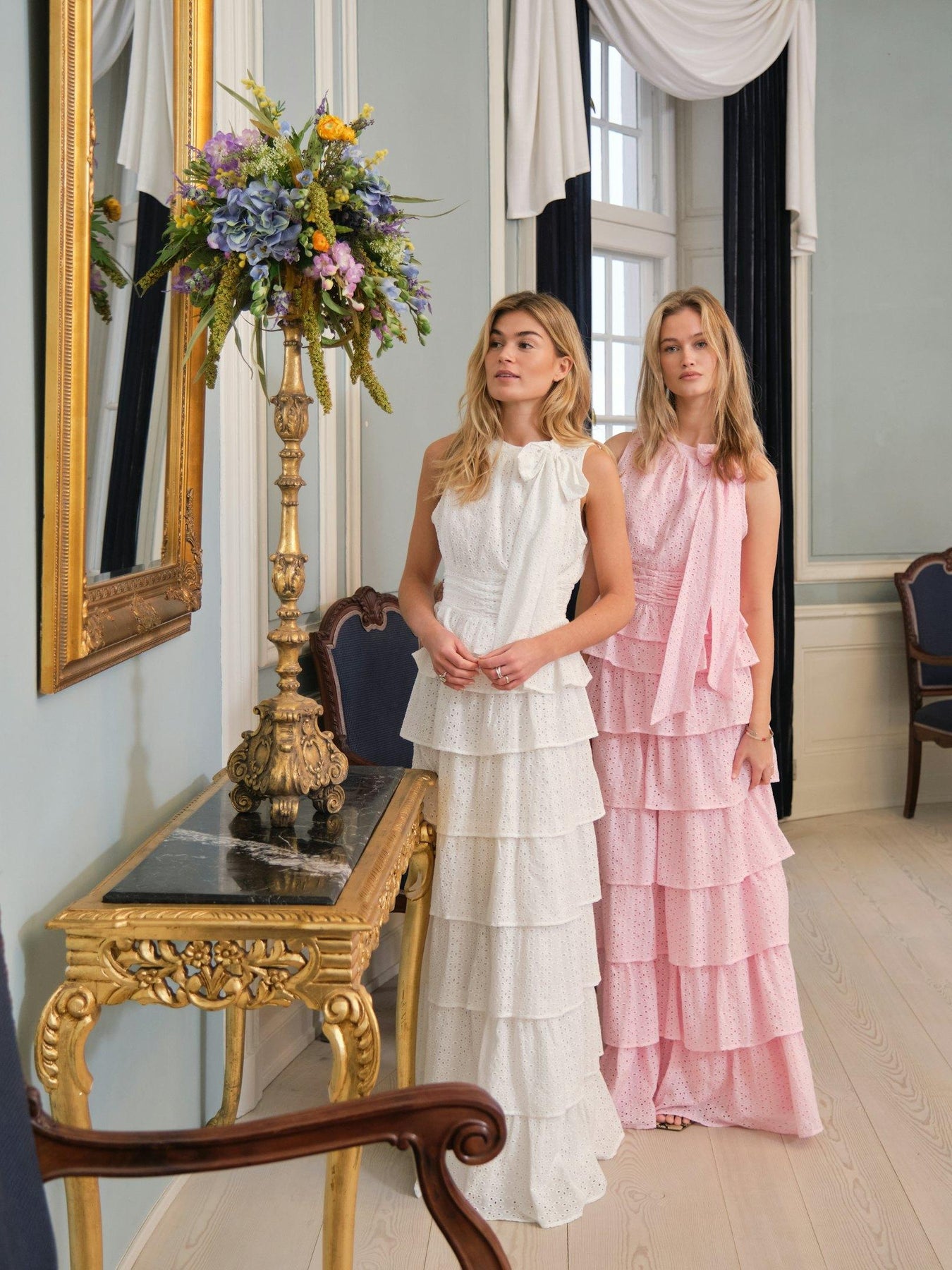 Morris Emb Skirt - Light Pink
