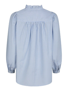 Barba Striped Blouse - Light Blue