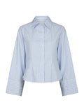 Rosa Light Check Shirt - Light Blue