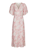 Illana Floral Fusion Dress - Rose