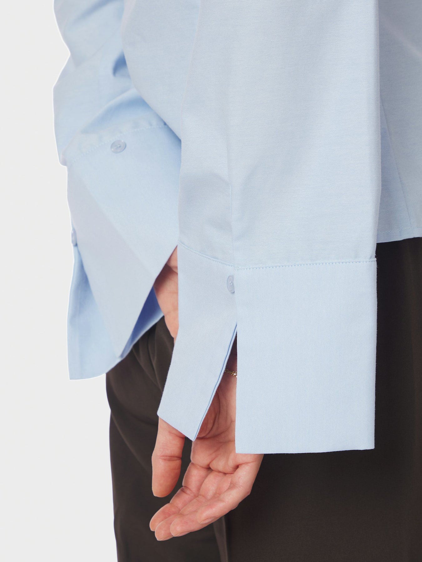Rosa Oxford Shirt - Ljusblå