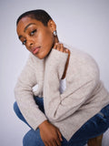 Thora Relax Knit Cardigan - Feather Gray