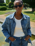 Emme Marine Shirt - Mid Blue