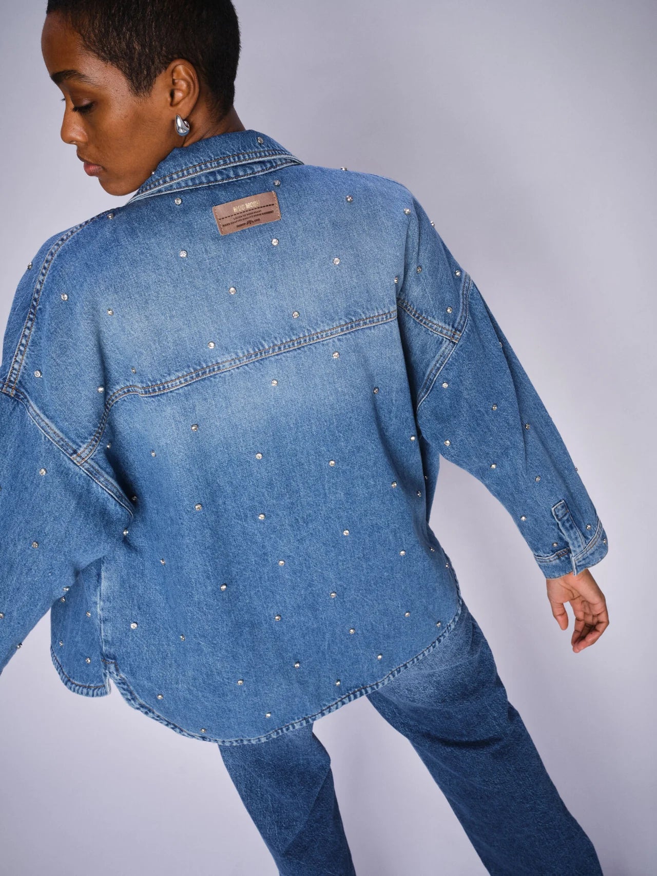 Emme Marine Shirt - Mid Blue