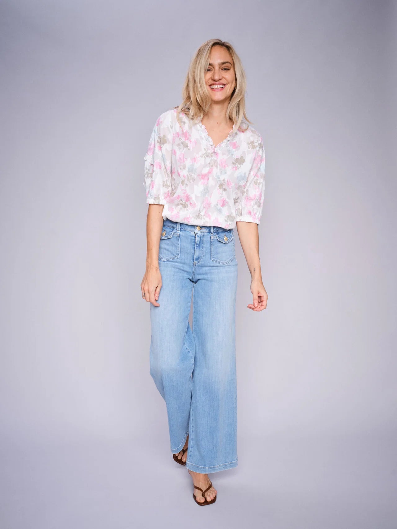 Colette Grendel Jeans - Ljusblå