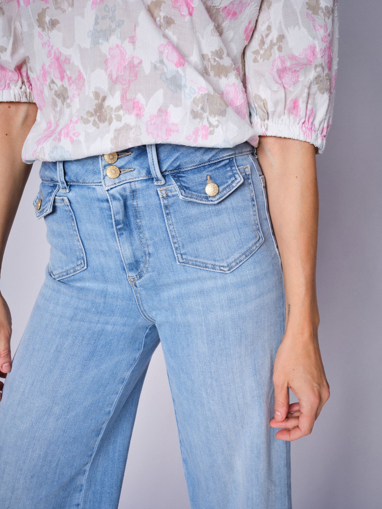 Colette Grendel Jeans - Ljusblå