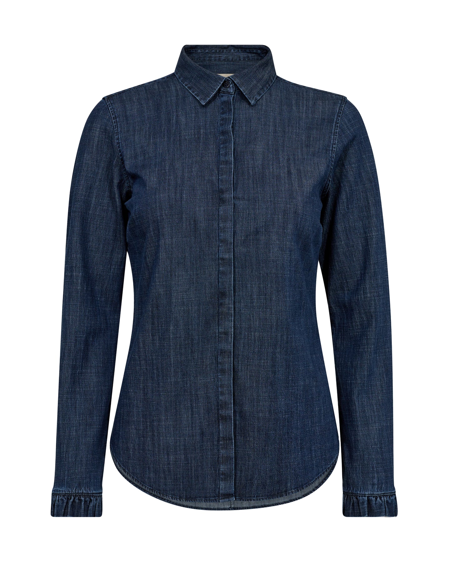 Mos Mosh Mattie Flip Denim Shirt - Mörkblå