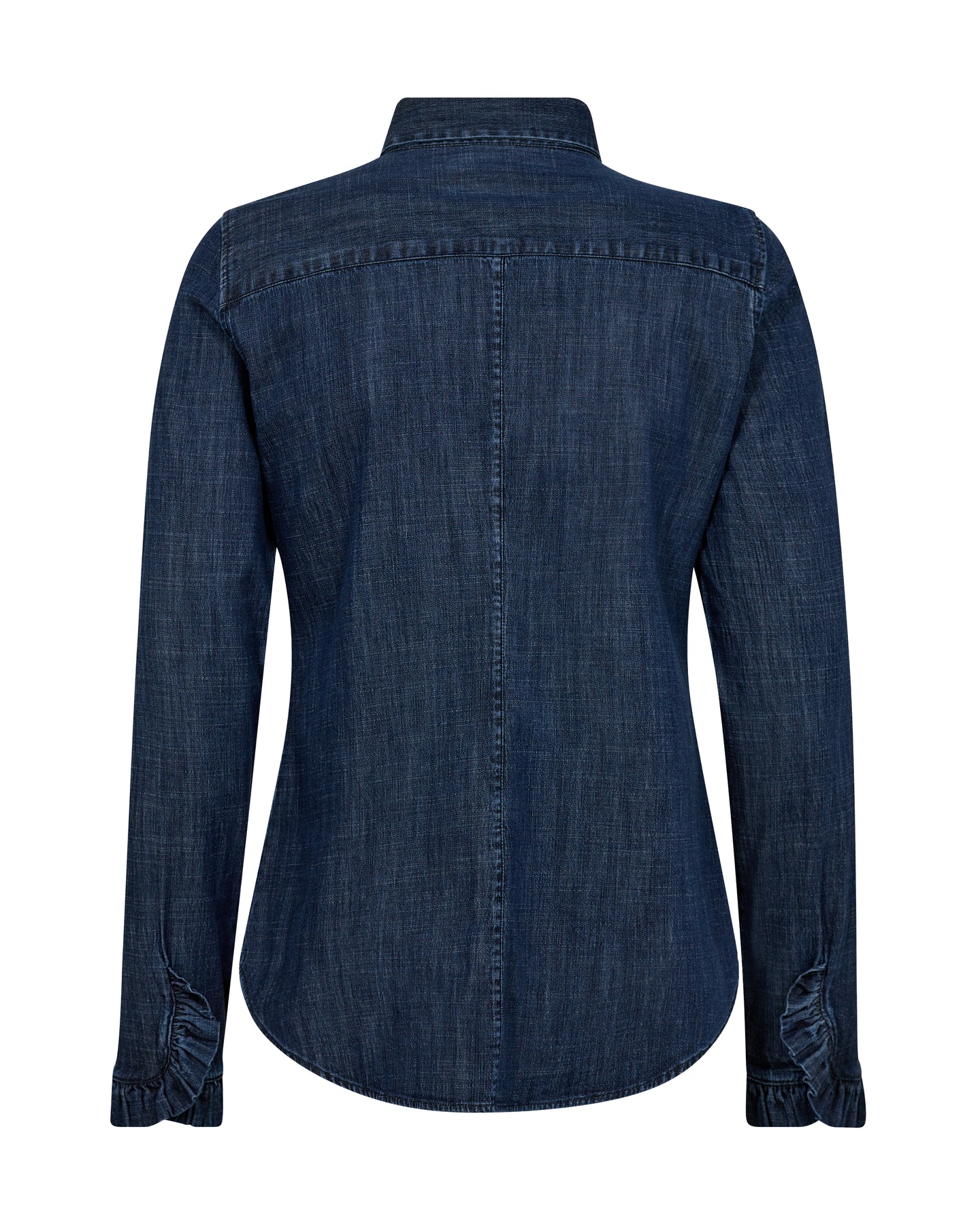 Mos Mosh Mattie Flip Denim Shirt - Mörkblå