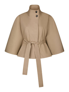 Zanna Trench Cape - Sand
