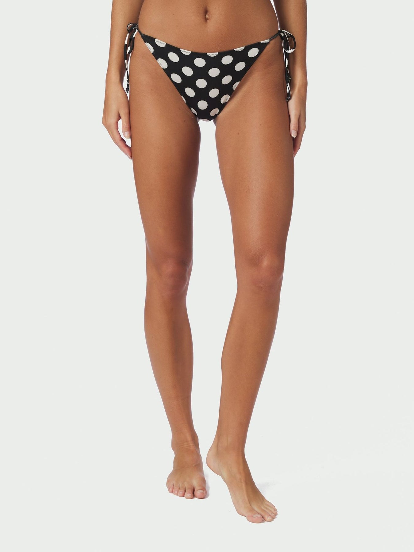 Thalia Big Dot Bikinitrosa - Svart