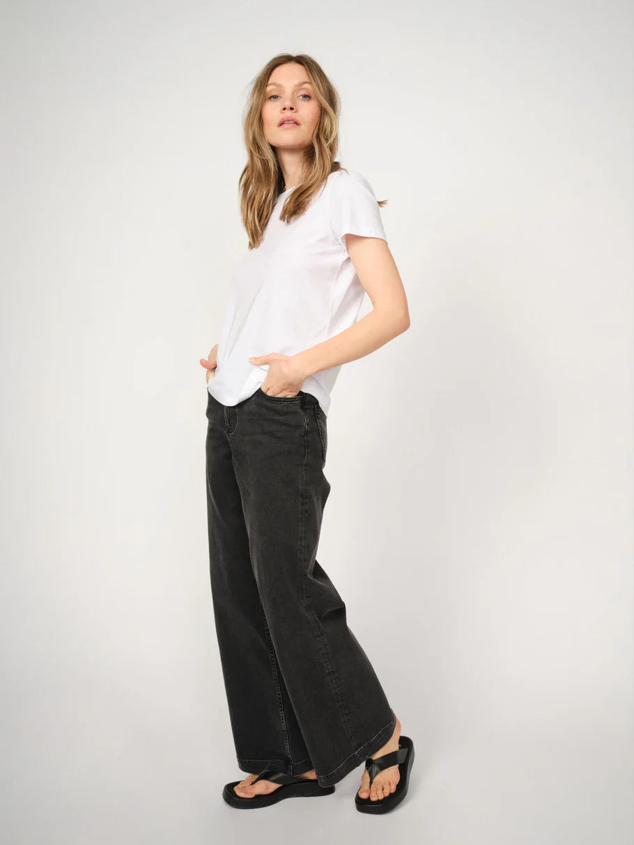 Dara Deluxe Jeans - Grå