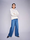Dara Deluxe Jeans - Mid Blue