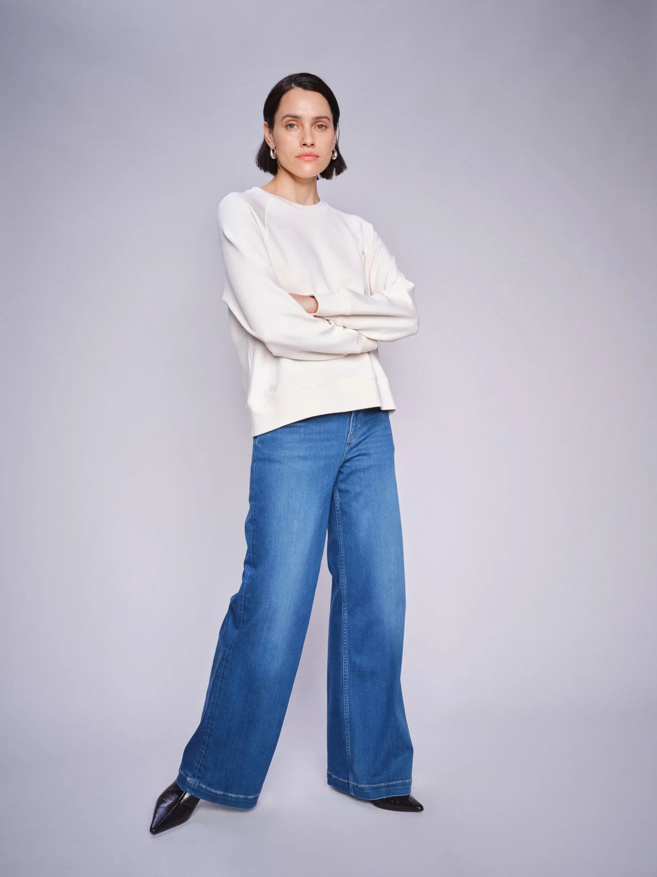 Dara Deluxe Jeans - Mid Blue