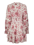 Roberta Flower Print Dress - Evening Rose