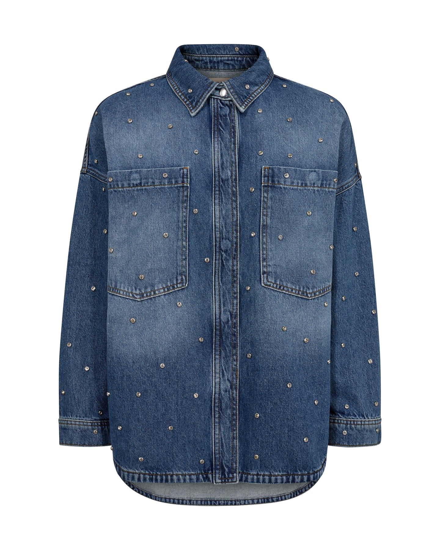 Emme Marine Shirt - Mid Blue