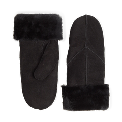 Jasmin Sheepskin Mitten - Black