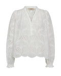 Tazzin Caza Blus - Vit