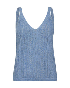 Cressida Melange Knit Top - Regatta