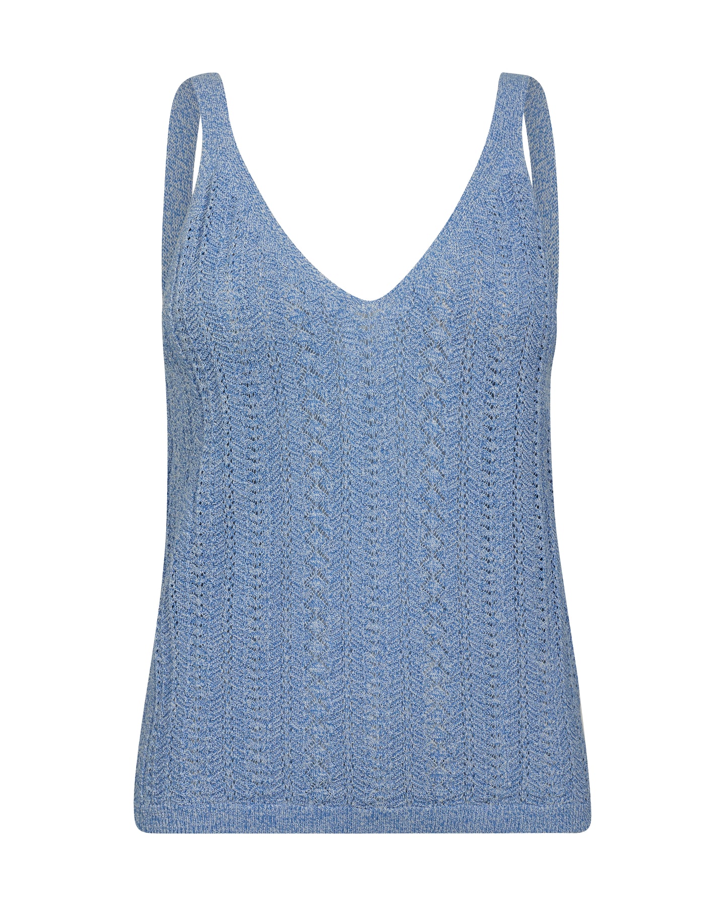 Cressida Melange Knit Top - Regatta