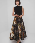 Taffeta Maxikjol - Dark Rose