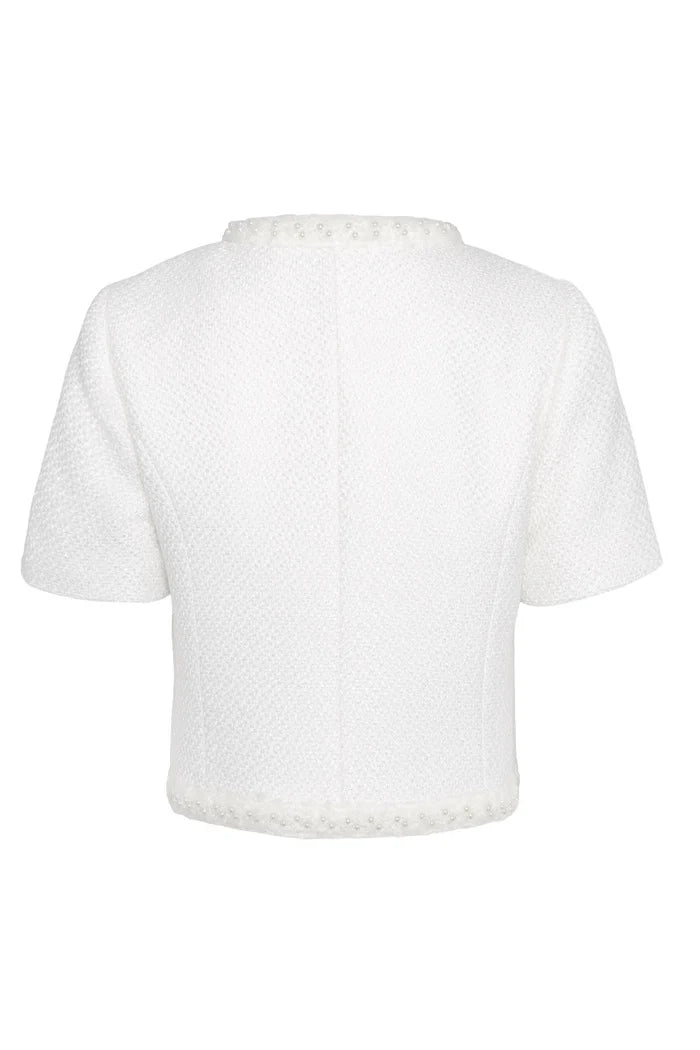 Abeline Top - Vit