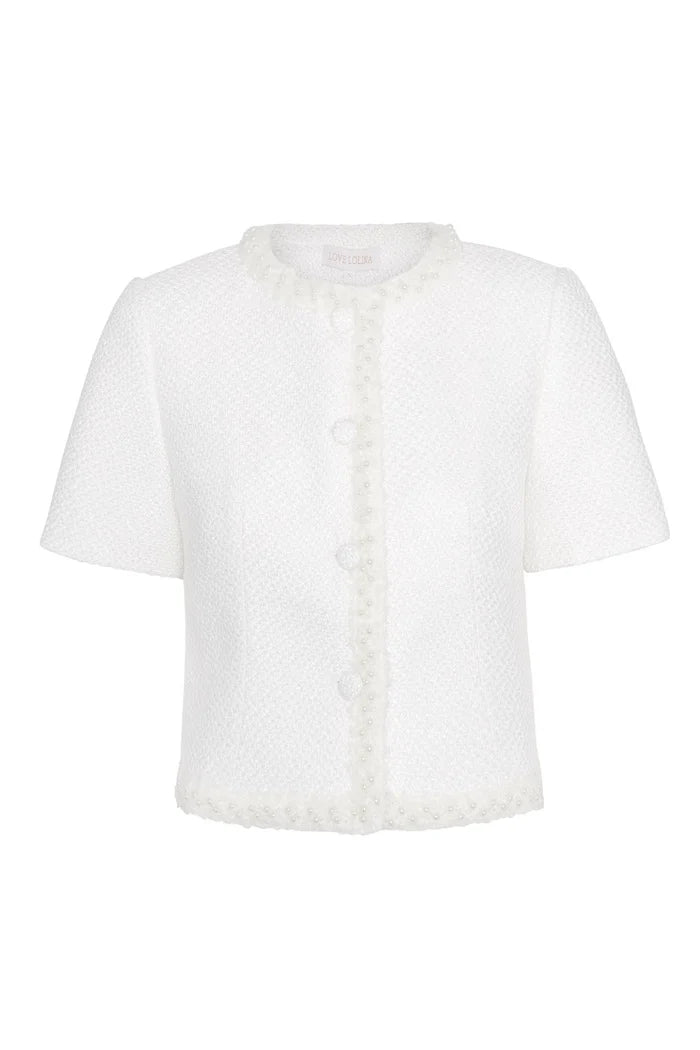 Abeline Top - Vit