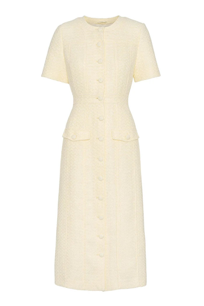 Stassie Midi Dress - Buttercup
