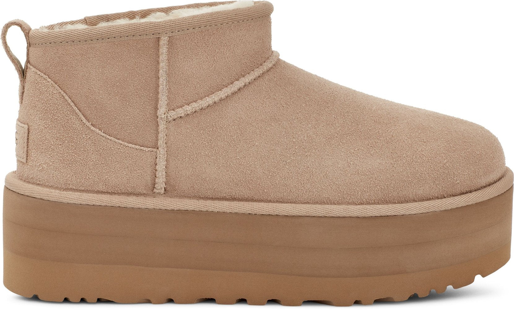 UGG W Classic Ultra Mini Platform - Sand