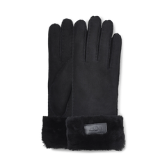 W Turn Cuff Glove - Black