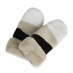 Catty Mitten - Bl /Offwhite/Caramel Bl