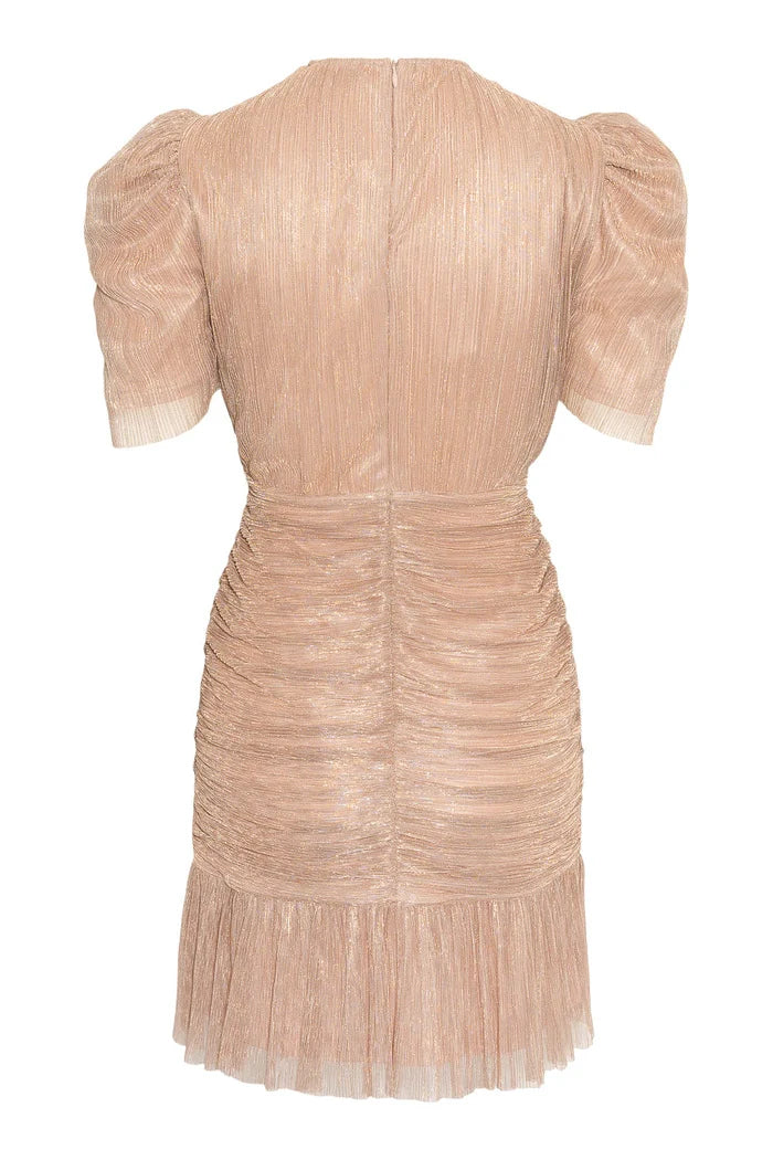 Jenna Mini Dress - Rose Gold