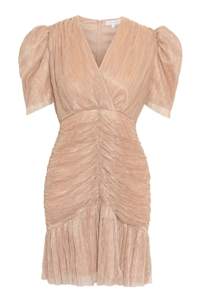 Jenna Mini Dress - Rose Gold