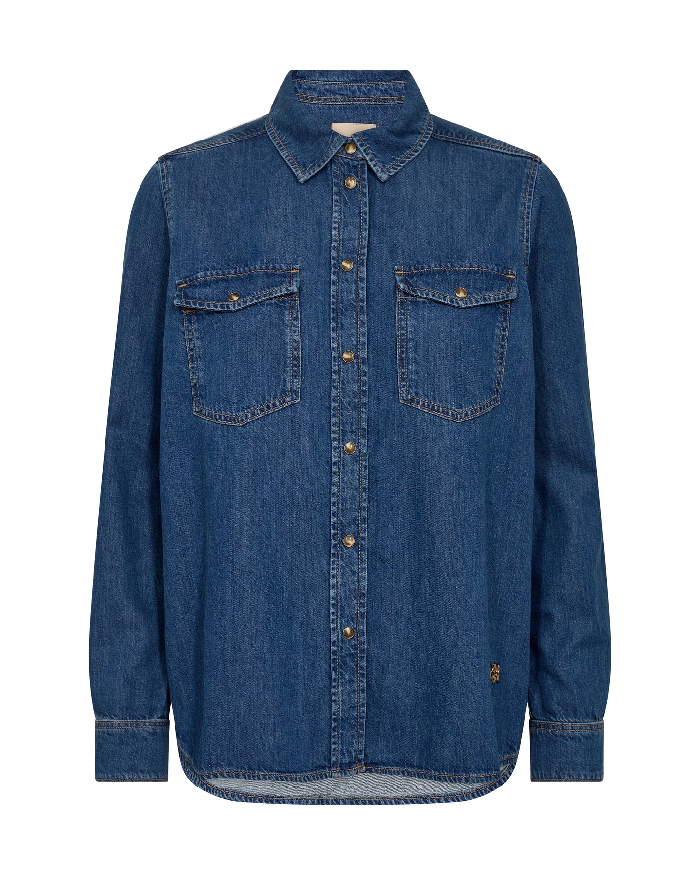 Natalie Denim Shirt - Blå