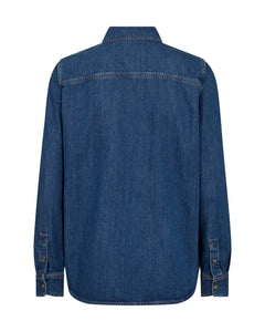 Natalie Denim Shirt - Blue